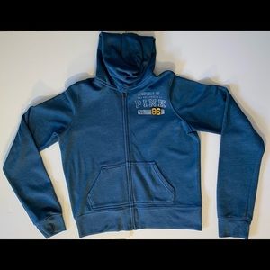 Victoria’s Secret PINK zip up hoodie, size medium.